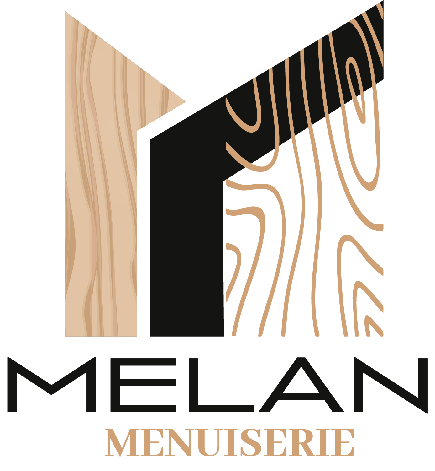 logo menuiserie melan Mison